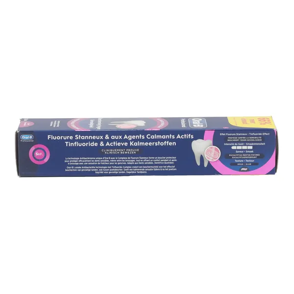 Oral B dentifrice Protection contre la Sensibilité