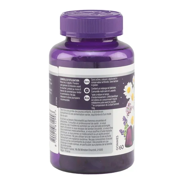 ZzzQuil Fort Sommeil gummies