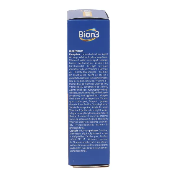 Bion 3 Multi et Oméga 3 comprimés + capsules