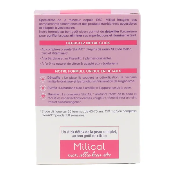 Milical ma Détox peau nette sticks