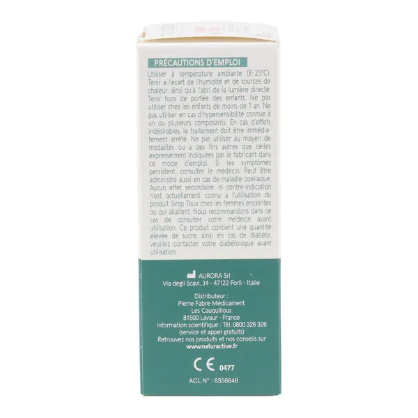 Naturactive sirop Toux