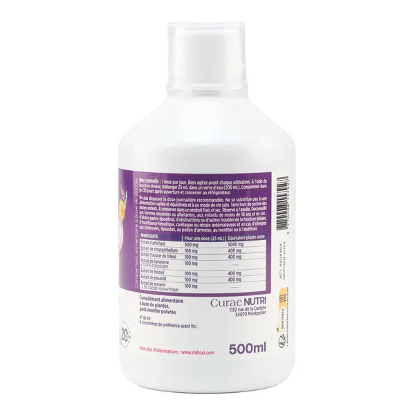 Milical Ma Détox Foie solution buvable