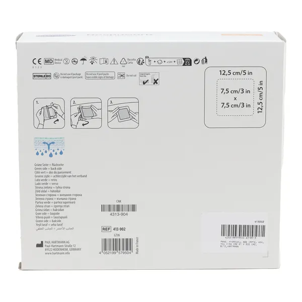 Hartmann RespoSorb Silicone border pansement adhésif siliconé