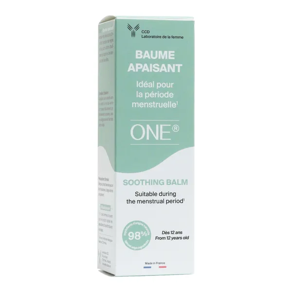 Baume apaisant période menstruelle One