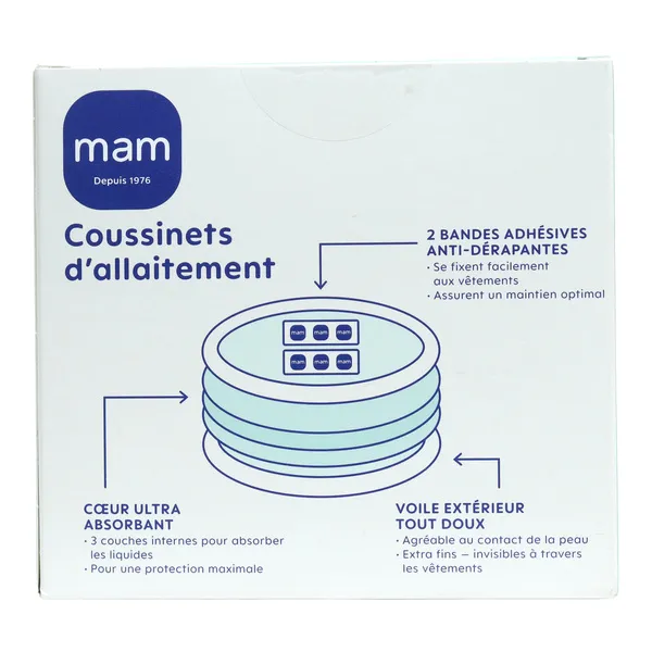 MAM Coussinets d'allaitement jetables