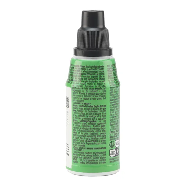 Betadine verte bain de bouche