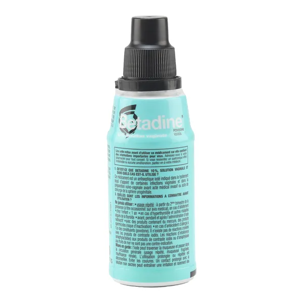 Betadine gynecologique solution