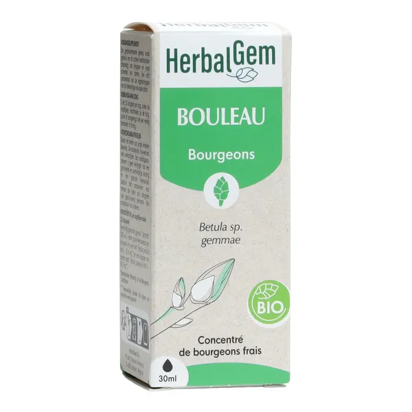 HerbalGem Bouleau macérat de bourgeons bio - Adulte
