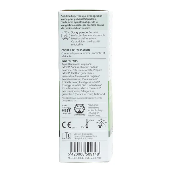 Pranarom Aromaforce Spray nasal Bio
