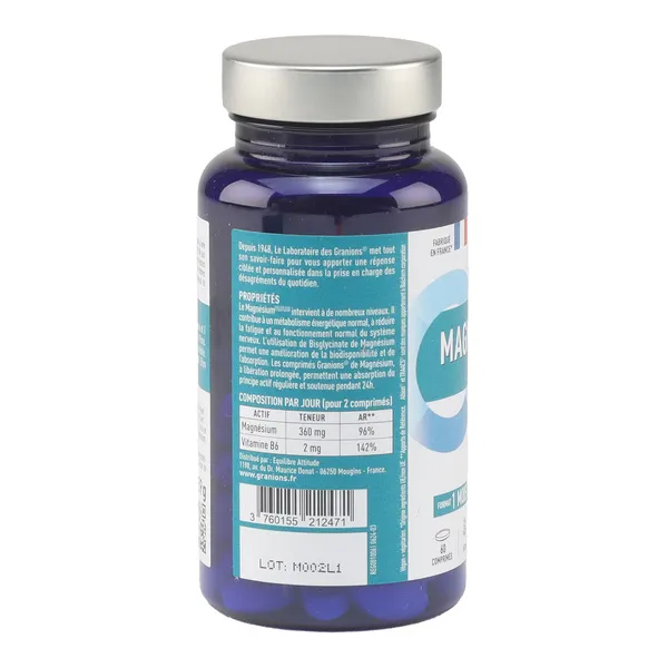 Granions Magnésium bisglycinate 360 mg comprimés