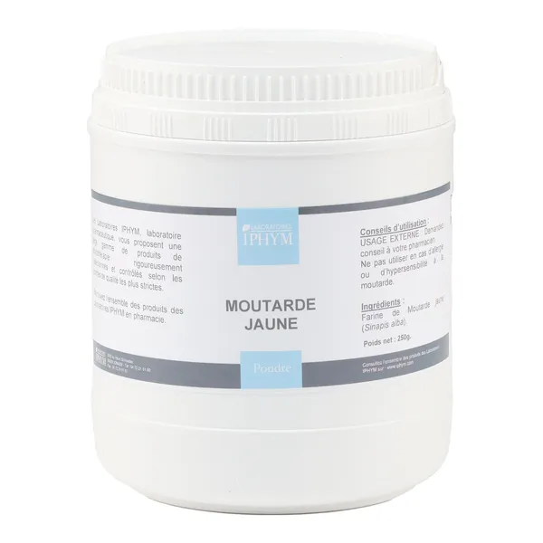 Iphym farine de moutarde jaune