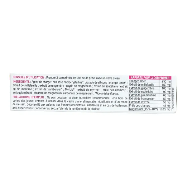 Les 3 Chênes DysmeCalm comprimés