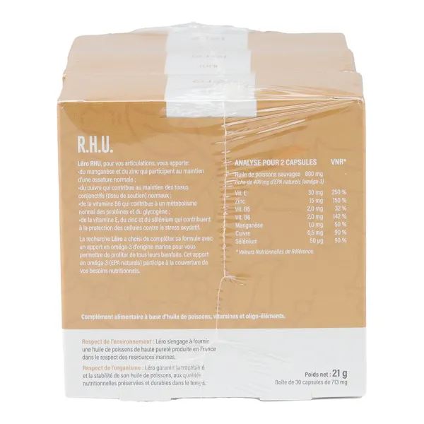 Léro RHU Articulations capsules