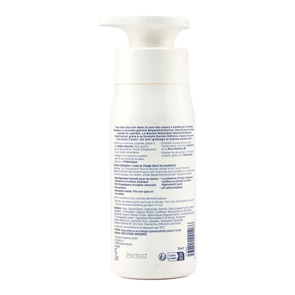 Bepanthen Derma SensiControl Baume relipidant