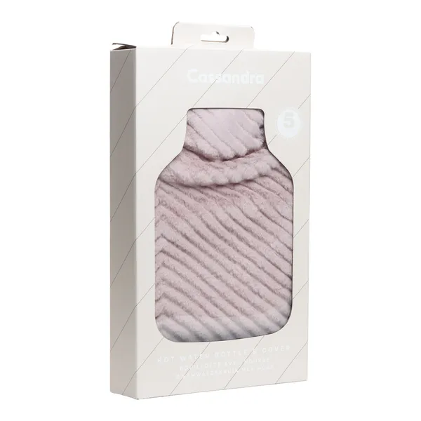 Bouillotte à eau en caoutchouc Adulte avec housse