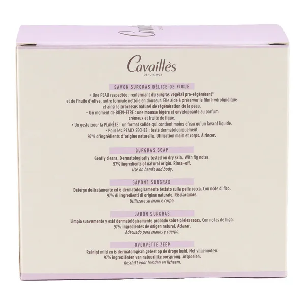 Cavaillès Savon surgras Délice de Figue
