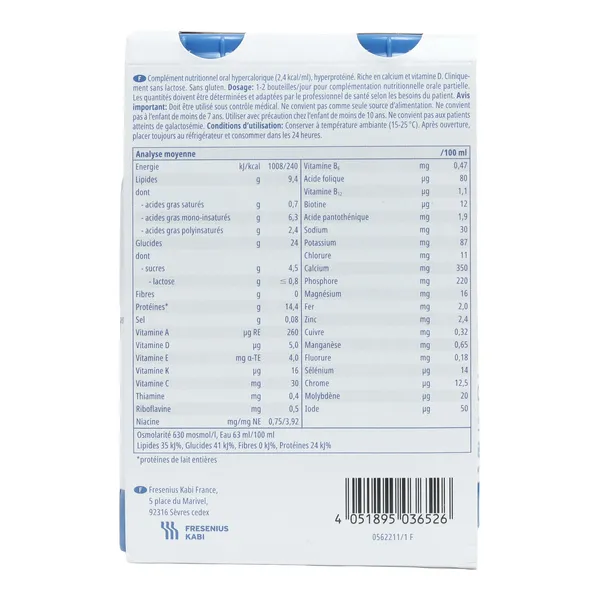 Fresubin Intense Drink boisson hyperprotéinée