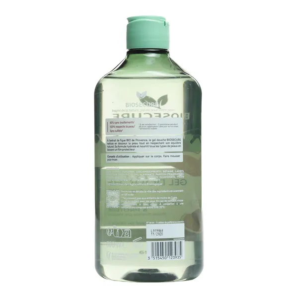 Biosecure Gel douche à la figue bio