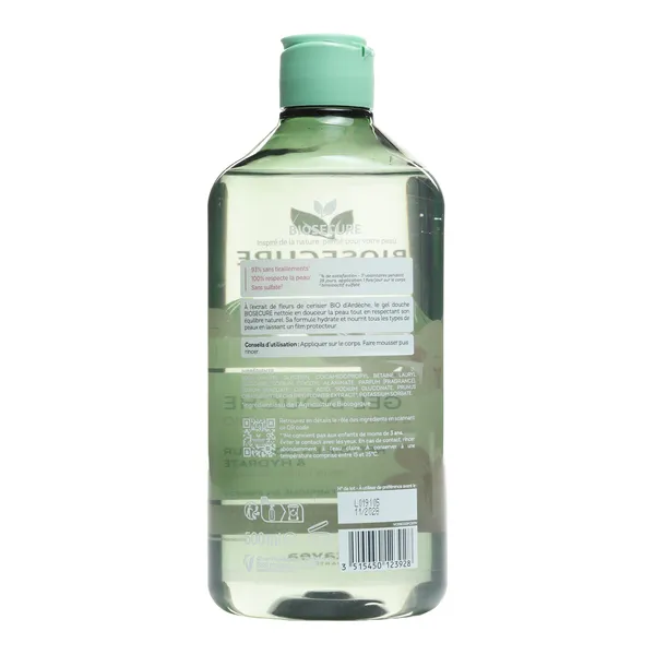 Biosecure Gel douche à la fleur de cerisier bio