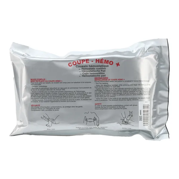 Coussin hémostatique Coupe hémo