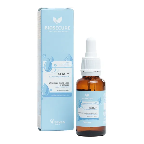 Biosecure sérum à l'acide hyaluronique bio