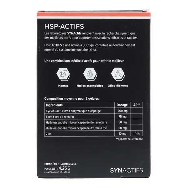 Aragan HSP Actifs gélule