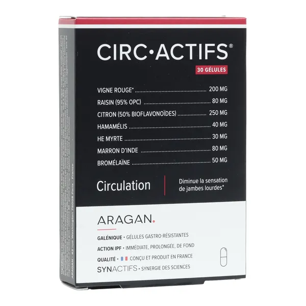 Aragan Circ Actifs gélules