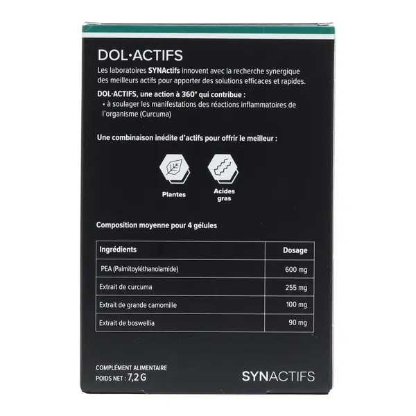 Aragan Dol Actifs gélules