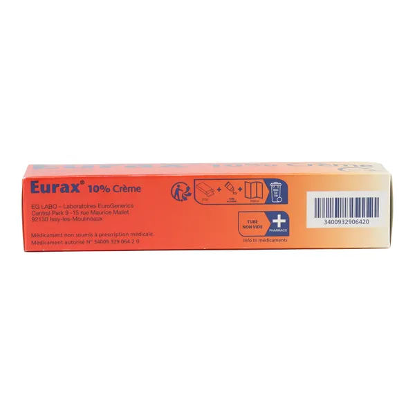 Eurax 10 % Crème