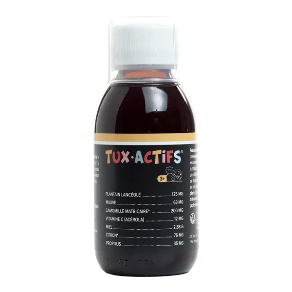 Aragan Tux Actifs 3+ sirop enfant