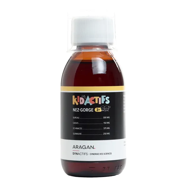 Aragan Kid Actifs Nez Gorge sirop