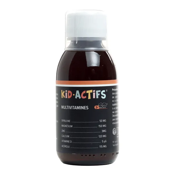 Aragan Kid Actifs Multivitamines 3+ sirop