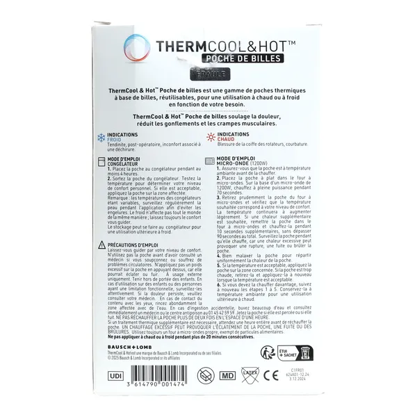 Thermcool & Hot Poche de billes