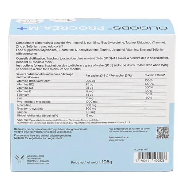 Oligobs Procrea M+ sachets