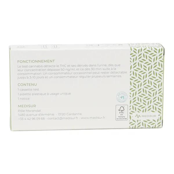 Medisur test urinaire Cannabis