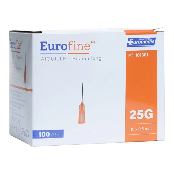 Eurofine aiguilles hypodermiques x 100