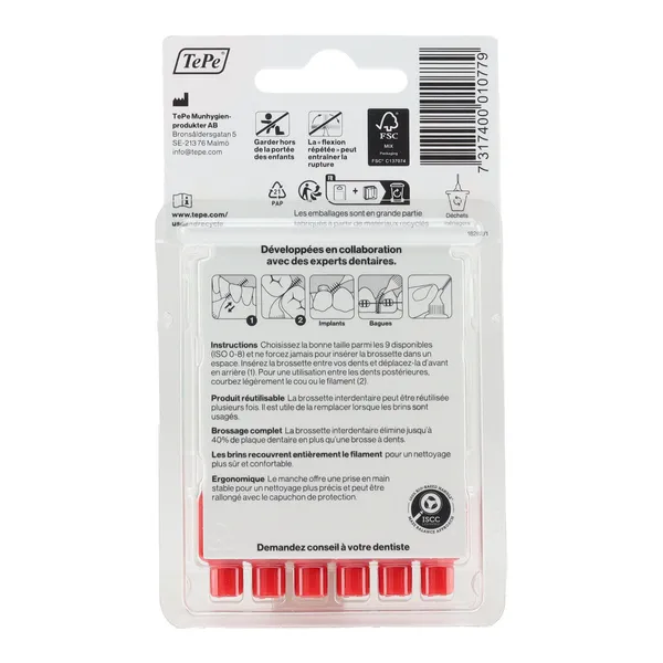 Tepe Brossettes interdentaires originales