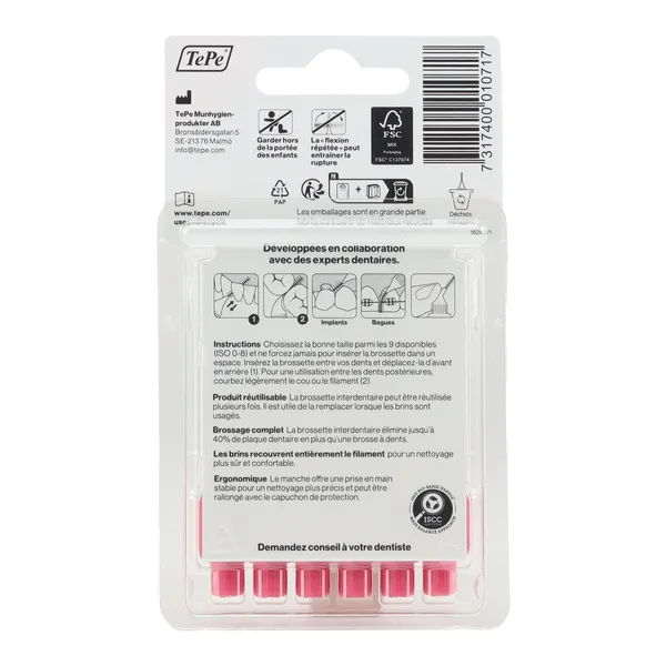 Tepe Brossettes interdentaires originales