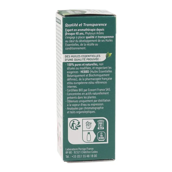 Phytosun Arôms huile essentielle Gaulthérie Bio