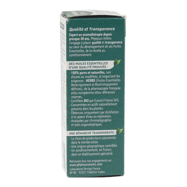 Phytosun Arôms huile essentielle Myrte rouge bio