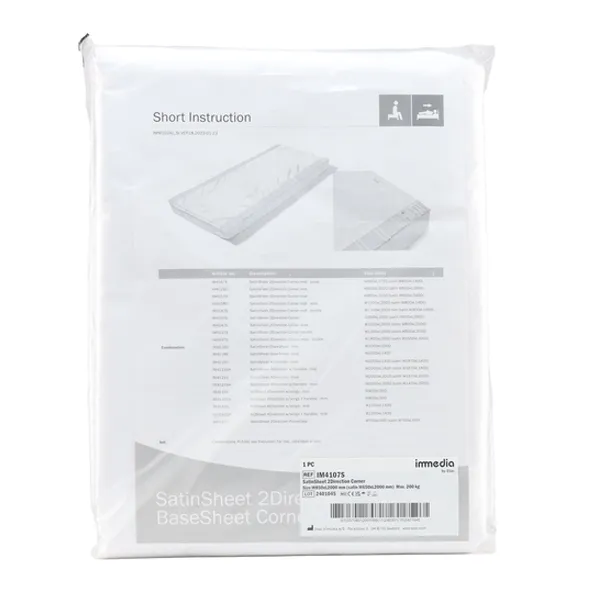 Alèse SatinSheet 2 Direction Basesheet Corner
