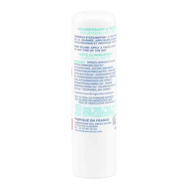 MKL Baume à lèvres Réparateur intense Bio