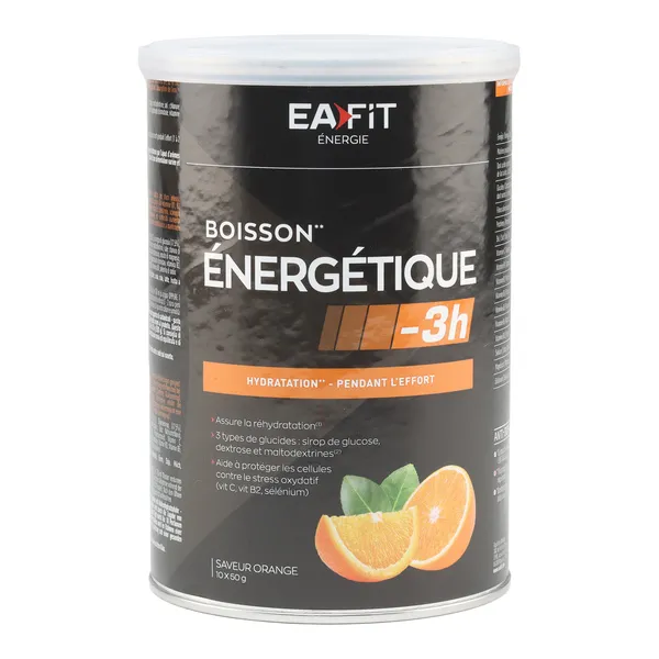 Eafit boisson énergétique -3h Orange