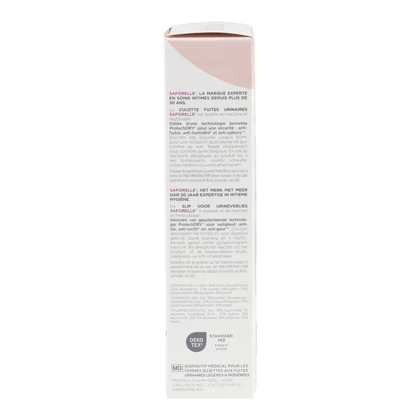 Saforelle Culotte Fuites urinaires 3 gouttes