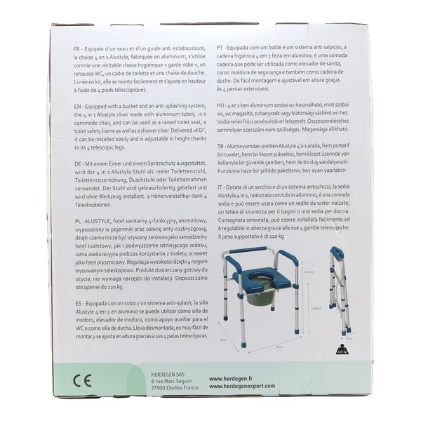 Chaise garde robe 4 en 1 Alustyle