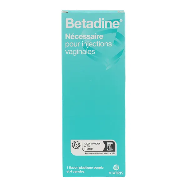 Bétadine nécessaire pour injections vaginales