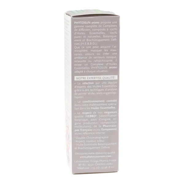 Phytosun Arôms complexe pureté pour diffuseur