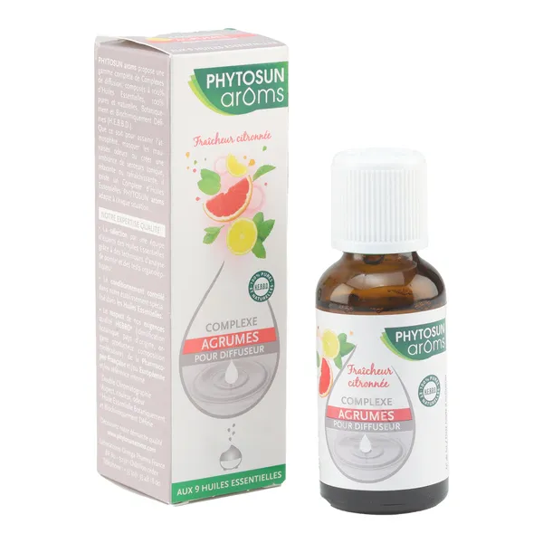 Phytosun Arôms complexe agrumes pour diffuseur