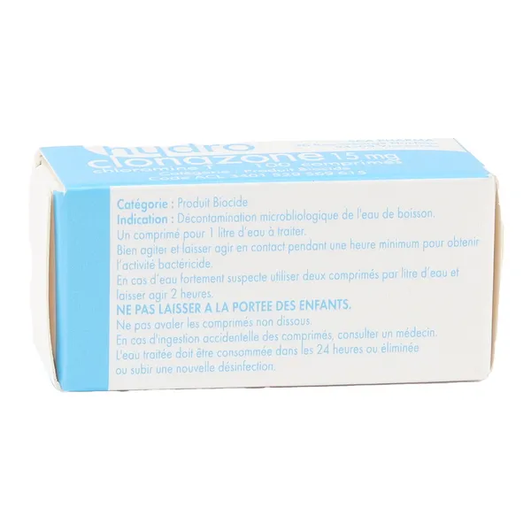 Hydroclonazone 15 mg comprimés