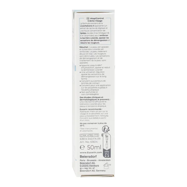 Eucerin Atopicontrol crème visage